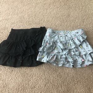 Two Justice Size 6 Skirts